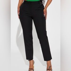 Fashion Nova Black Skinny Pants Medium